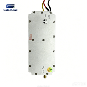 Module amplificateur <span class=keywords><strong>de</strong></span> signal RF 50W 5-6GHz, module <span class=keywords><strong>de</strong></span> protection contre les drones, amplificateur <span class=keywords><strong>de</strong></span> radiofréquence GaN, alliage d'aluminium - Product Image 4