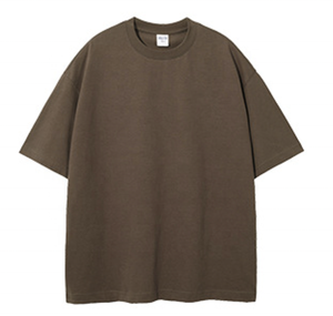 Camiseta Casual de Verano para Hombre, Talla Grande, 100% Algodón, Cuello Redondo, 300g, Transpirable, Lisa, Estilo Urbano - Product Image 2