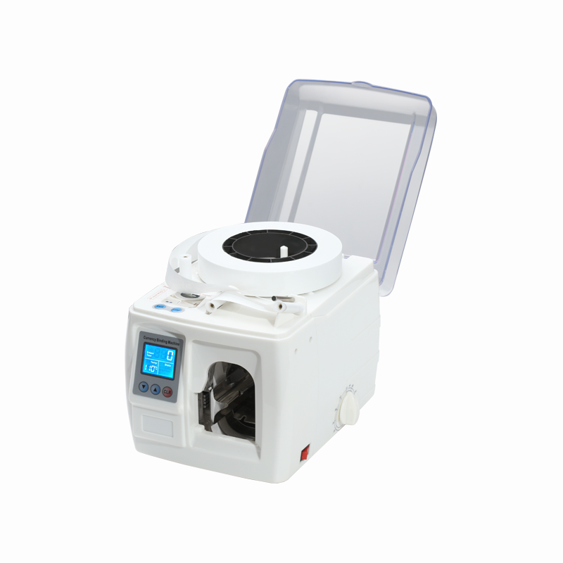 Banknotes Strap & Banding Machine Money Binder Bundle Machine Bill Binding Banding Cuisine for Currency Management