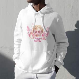 Custom image Unisex Customized Outdoor Fleece <b>Hoodie</b> with Drawstring Personalized Services - Product Image 5