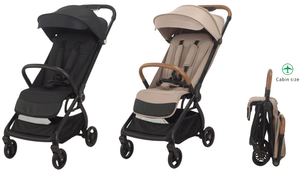Poussette bébé OC-630 3-en-1 pliable automatiquement, cadre en alliage d'aluminium, poussette de voyage à 4 roues (certifiée EU E1888/2018 ASTM F833) - Product Image 6