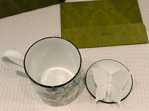 Mug en céramique de haute qualité de la collection Leaves avec sublimation, tasse à café de bureau, tasse à thé - Product Image 3