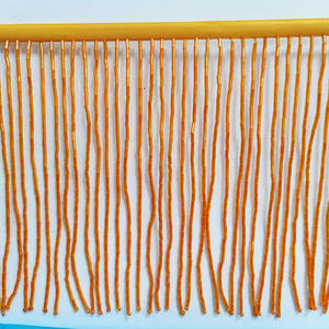 Cinta decorativa de borlas pesadas para <span class=keywords><strong>ropa</strong></span> de 15cm, flecos con cuentas de vidrio blanco y negro rojo plateado para <span class=keywords><strong>ropa</strong></span> de vestir - Product Image 6