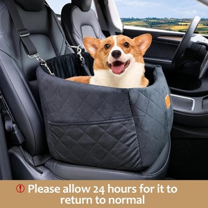 Siège de sécurité pour chien en éponge amovible et lavable, lit pour animaux de compagnie de taille moyenne, siège <span class=keywords><strong>rehausseur</strong></span> de voyage pour la sécurité - Product Image 3