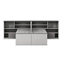 Nouveaux bureaux modulaires de type plaque, modernes et personnalisables, à hauteur réglable, pour postes de PDG et d'employés - Usage commercial