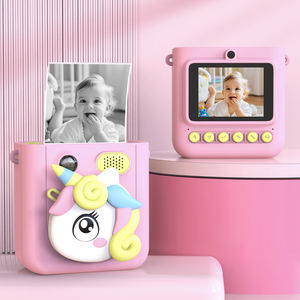 Cámara de Impresión Instantánea de 2.4 Pulgadas y 1080p con IA para Niños, Juguete Educativo para Desarrollar Habilidades Artísticas, el Mejor Regalo, Sensor de Imagen CMOS, Conversación con IA - Product Image 1