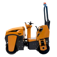 Mini-compacteur vibrant 1 tonne à prix d'usine pour asphalte avec moteur EPA Euro 5 pour la construction de trottoirs