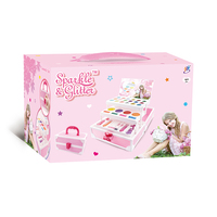 Lot de maquillage pour enfants en gros, lavable, avec étui, personnalisable, pour filles, jouets de beauté pour enfants, pour le marché américain