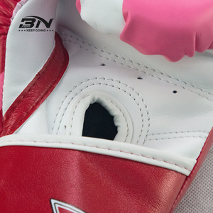 Gants de boxe roses pour enfants BN Kids, gants de <span class=keywords><strong>kick</strong></span>-<span class=keywords><strong>boxing</strong></span> personnalisés pour enfants 4oz, gants de boxe en cuir PU, mini gants de boxe - Product Image 5
