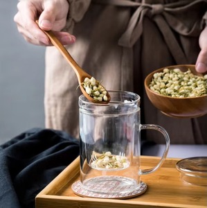 Tasse à thé en verre pour homme, moderne et haut de gamme, écologique, avec filtre, ensemble café et thé pour la maison, le bureau, la préparation et la séparation de l'eau - Product Image 4