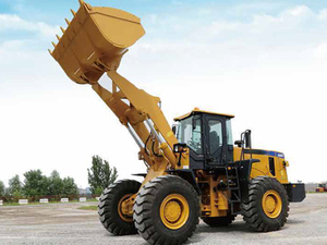 5 Ton Front Loader Wheel Loader with Engine & Gearbox High Operating Efficiency - Product Image 5