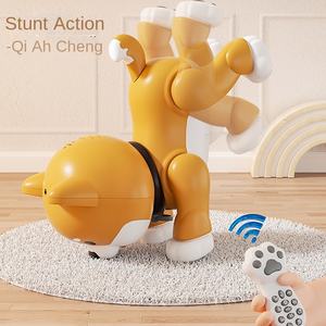 روبوت كلب بلاستيكي ذكي للتحكم عن بعد من لي نينغ مع إضاءة وصوت وخاصية الاستشعار الذكي، لعبة تعليمية للأعمار 8-13 سنة للجنسين - Product Image 1