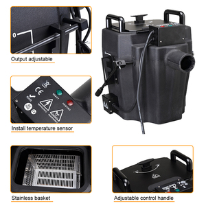 Máquina de niebla de hielo seco de 3500W y 6000W, máquina de niebla baja para fiesta de escenario de boda, máquina de niebla baja para Humo - Product Image 4