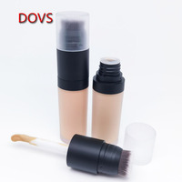 Cosmétiques de maquillage pour le visage, 14 couleurs, marque privée, fond de teint liquide imperméable avec anticernes, fond de teint longue durée