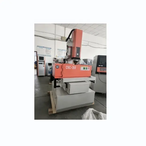 Secondhand with Perfect quality EDM Wire cutting Machine DK7745 with around thirty degrees Cutting Taper on sale