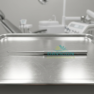 <b>HOUSE</b>-ROSEN NEEDLES SLIGHTLY CVD DEL TIP Stainless Steel Manual 6 1/2IN. (16.5CM) Basis Surgical Instruments CE Certified Class - Product Image 3