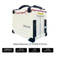 Baterai Lithium Ion Solid-State 28S 44000mah 102.2V untuk Transportasi Kargo UAV VTOL Drone