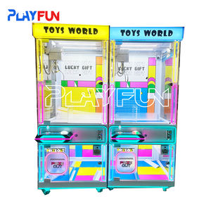 Mainan dunia Win mesin mainan mewah bisnis pasar USA dopamin warna transparan mesin derek cakar untuk penjualan - Product Image 3