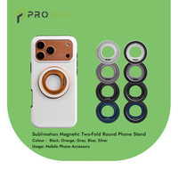 Prosub Sublimations-Magnetischer Handyhalter Zweifach Faltbarer Telefongriff-Ringständer 360° Rotation 180° Faltbar Blanko Individueller Logodruck