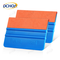 DCHOA Vinyle Raclette Feutre Film D'emballage Outil Humide Et Sec Doux Feutre Raclette Peinture Protection Installation