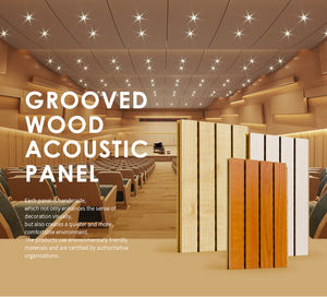 GoodSound Panneaux de pièges acoustiques en bois Matériau d'insonorisation des murs Placage d'isolation Mur acoustique mdf Autres panneaux - Product Image 4