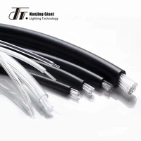 Noir veste multi-chaîne 14-core fin lueur étoiles effet piscine de fibre optique lumière kit avec inoxydable lumière moteur