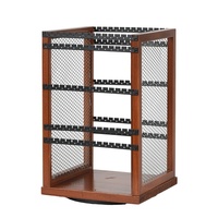 Présentoir à bijoux d'hiver rotatif nouvelle conception de grille pour Internet célébrité Shopping diffusion en direct cosmétiques support de stockage