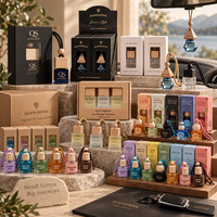 Diffuseur de parfum pour voiture en verre avec logo personnalisé, diffuseur de parfum pour voiture suspendu, flacon diffuseur de parfum pour voiture