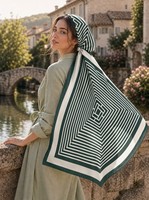 Écharpe carrée en soie de mûrier 100% 90*90 personnalisée, imprimée, rétro, ODM | Châle en satin de luxe tissé jacquard, design OEM, pour femmes, tendance