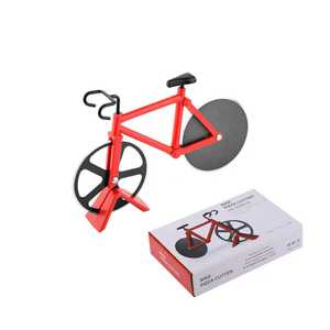 الفولاذ المقاوم للصدأ البلاستيك غطاء سلاسل للدراجات من الفولاذ المقاوم للصدأ الدراجة عجلة شفرة آلة قطع البيتزا - Product Image 6