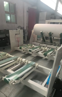 Machine de découpe et de rembobinage de rouleaux géants de papier toilette pour les usines de transformation de papier toilette/tissus en démarrage.