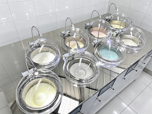 Máquina de helados vertical de 8 cilindros de 5.5L con certificación CE/ETL, máquina comercial italiana para hacer helados duros. - Product Image 6