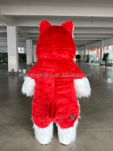 Heureux marcher sourire Huskey chien Costume Chase <span class=keywords><strong>Skye</strong></span> chien personnaliser pour courir patrouille fête chien mascotte Costume gonflable 2.6m - Product Image 4