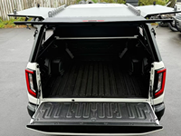 Toit rigide universel pour camionnette, type aile de mouette, en aluminium, résistant à la rouille, durable, imperméable et personnalisable