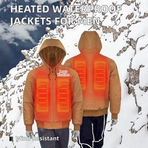 Chaquetas Térmicas Impermeables Personalizadas para Hombre, Transpirables, Resistentes al Viento, para Correr, Deportes al Aire Libre, Ropa de Invierno para Fitness, con Cierre, Servicio OEM - Product Image 2