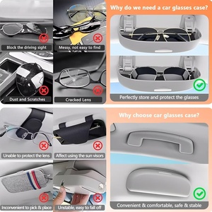 Portaocchiali Personalizzato per Accessori Interni Auto Compatibile con Mercedes GLC 400e Materiale: N.A. Origine: N.A. - Product Image 2