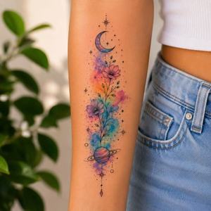 Adesivi per <span class=keywords><strong>Tatuaggi</strong></span> Temporanei Stile <span class=keywords><strong>Anime</strong></span>, Impermeabili, Carini, per Cosplay, Feste e Moda Quotidiana - Product Image 1