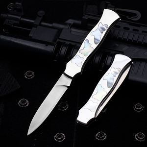 Blanco M390 Importación <span class=keywords><strong>Cuchillo</strong></span> de caza portátil Acero al carbono Plegable Barbacoa al aire libre Cuchillos <span class=keywords><strong>para</strong></span> <span class=keywords><strong>comer</strong></span> <span class=keywords><strong>carne</strong></span> Pedido mínimo 5 piezas - Product Image 1