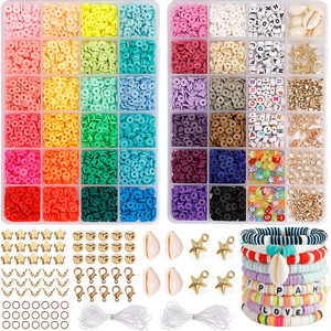 Oem Hot Koop Producten 5000 Kralen Klei Alfabet Kralen Sieraden Handgemaakte Diy Accessoires Set Polymeer Klei Armband Maken Craft Kit