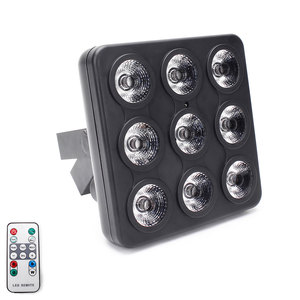U'King 9led uzaktan kumanda kare Par ışıkları sahne aydınlatma - Product Image 1