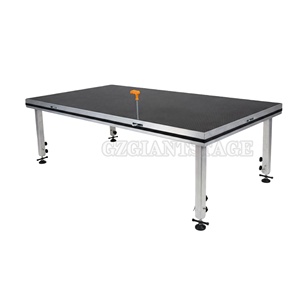 Plateforme de scène portable <span class=keywords><strong>en</strong></span> alliage d'aluminium pour concerts et spectacles de danse, avec hauteur réglable, <span class=keywords><strong>en</strong></span> vente - Product Image 3
