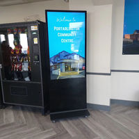 NOUVEAU Écran publicitaire pour magasin de téléphonie mobile Techno, écran publicitaire vertical intelligent LCD, kiosque tactile, affichage numérique pour centre commercial