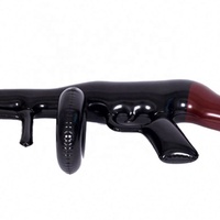 Jouets gonflables de pistolet de jouet d'arme d'explosion en plastique de PVC sans phtalate