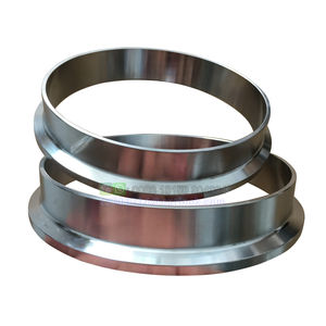 Fabrika fiyat paslanmaz çelik 304 SS sıhhi <span class=keywords><strong>5</strong></span> "6" üçlü kelepçe geçme burç TC yonca halka boru bağlantı parçaları - Product Image 1