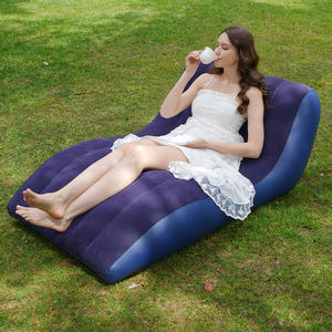 OEM PVC Love Beach Canapé Gonflable Automatique fiesta familiar muebles de exterior silla reclinable sofá inflable conjunto piscina salón - Product Image 6