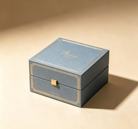Boîte cadeau en papier recyclable de luxe personnalisée, fermeture magnétique en feuille d'argent, boîte rigide, emballage haut de gamme pour bijoux, cosmétiques, mariage