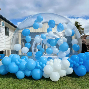 Maison extérieure de rebond de tente gonflable blanche commerciale de dôme pour la décoration gonflable d'amusement de <span class=keywords><strong>ballon</strong></span> de noce - Product Image 3