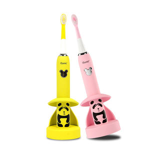 <span class=keywords><strong>Brosse</strong></span> à dents électrique pour enfants personnalisée en usine, poils souples, protection des gencives, 3 modes, minuteur intelligent - Product Image 1