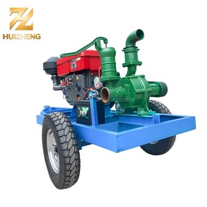 Pompe centrifuge auto-amorçante diesel pour l'irrigation agricole - Product Image 1