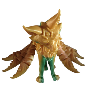 Jouet éducatif en forme de renard à neuf queues imprimé en 3D, jouet de décompression et cadeau spécial pour les passionnés de renards - Product Image 1